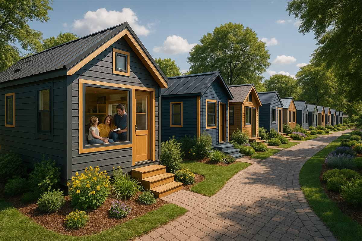 Tiny House’larda Üç Kişilik Aileler İçin Akıllı Tasarımlar