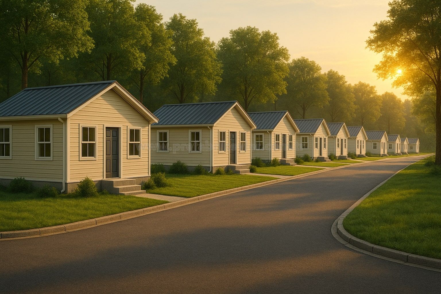 Prefabrik Villalarda İtalyan Tarzı İç Tasarım Uygulamaları