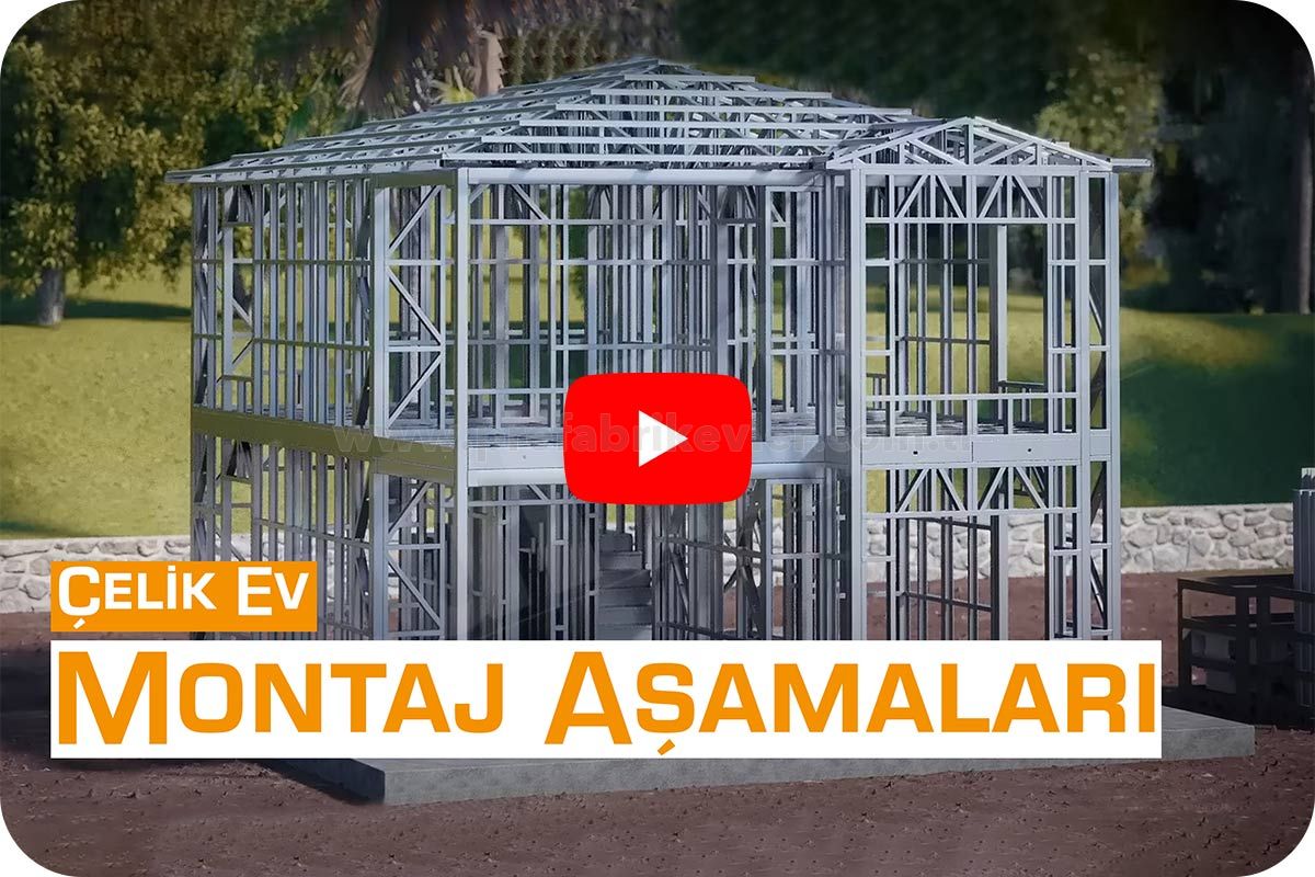 Çelik Ev Montaj Aşamaları