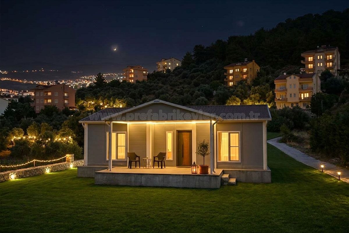 prefabrik evlerde doğal ışık kullanımı