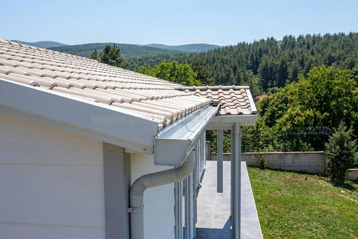 prefabrik evlerde yağmur suyu sistemleri
