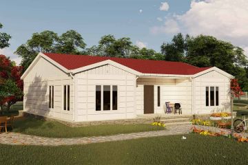 126 m2 3+1 Prefabrik Ev