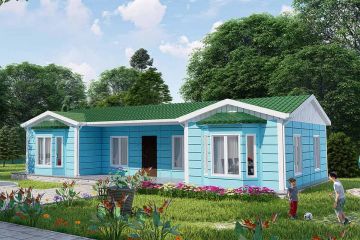 97 m2 3+1 Prefabrik Ev