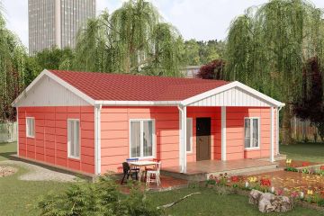 100 m2 3+1 Prefabrik Ev