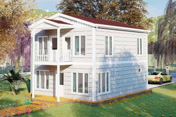 126 m2 4+1 Prefabrik Ev