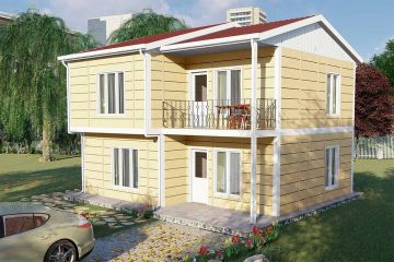 137 m2 4+1 Prefabrik Ev